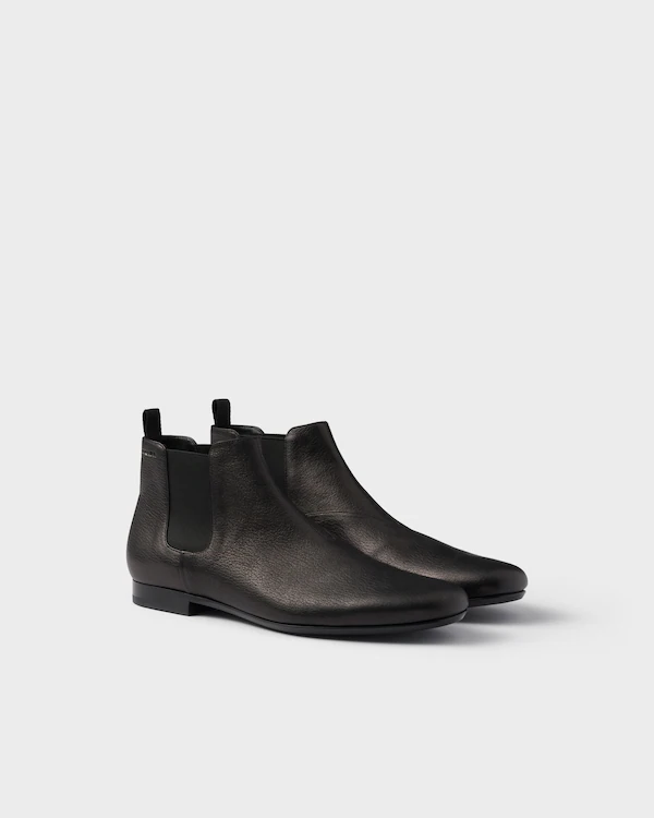 Leather Chelsea boots