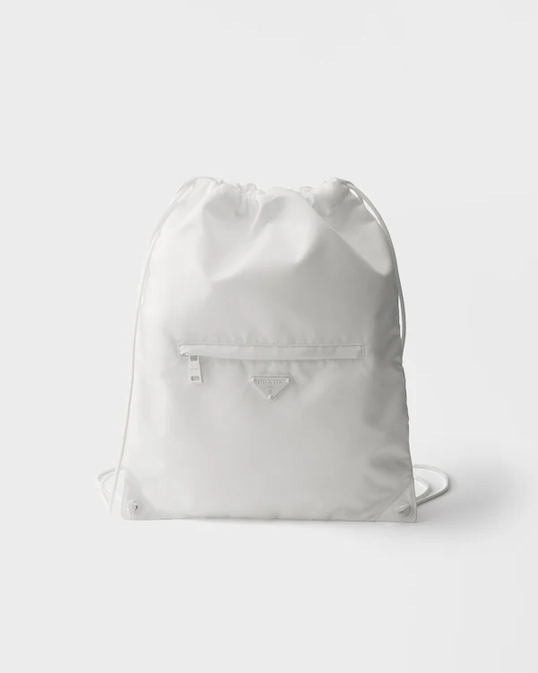 Re-Nylon drawstring backpack