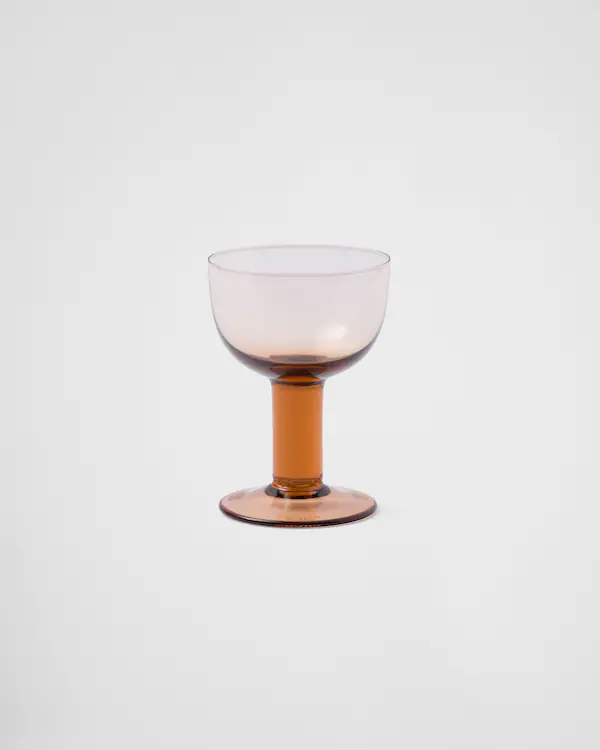 Set of two crystal red wine glasses - Plinth