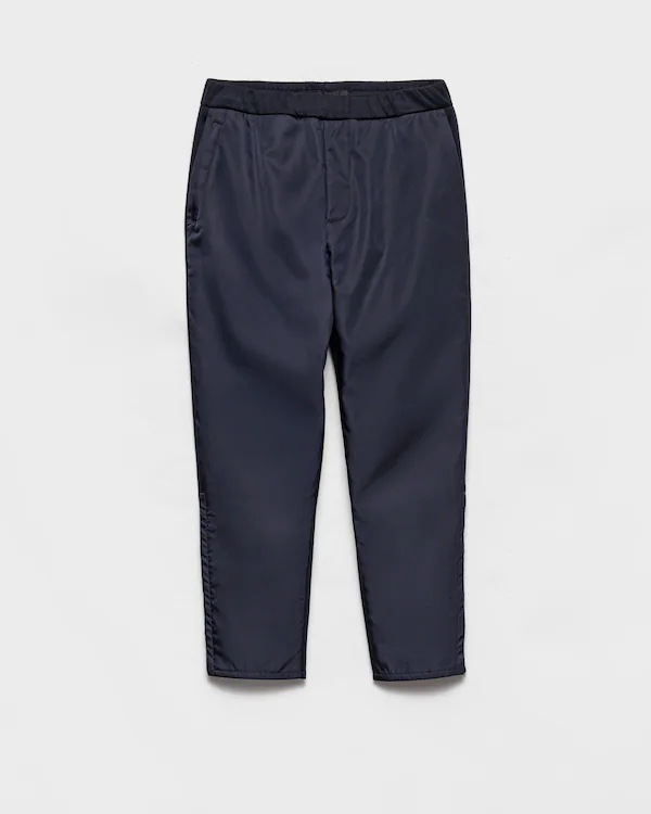 Technical cotton and Re-Nylon pants
