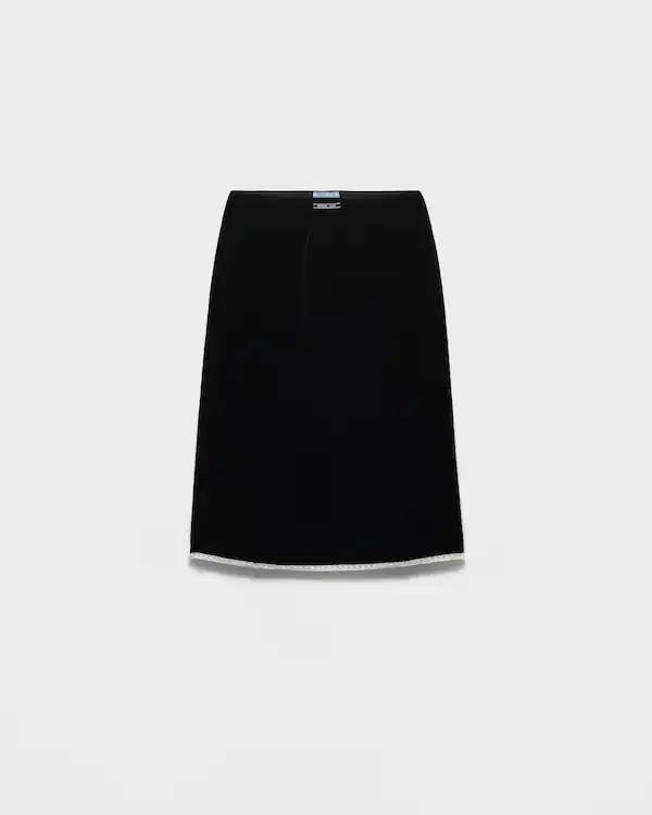 Velvet underskirt