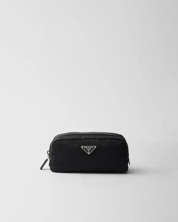 Re-Nylon and Saffiano necessaire