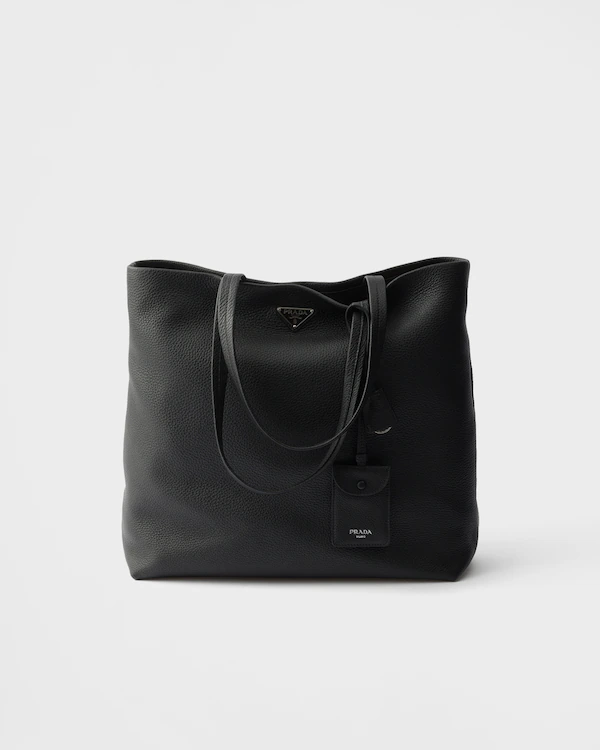 Leather tote
