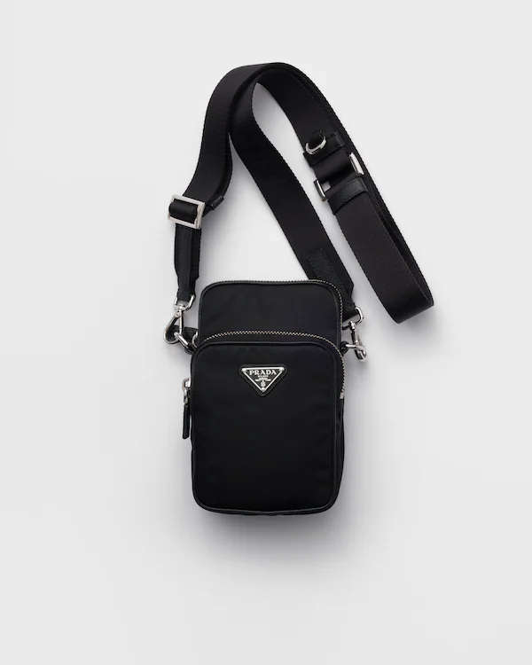Re-Nylon and Saffiano leather smartphone case