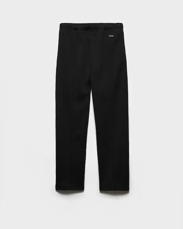 Technical jersey pants